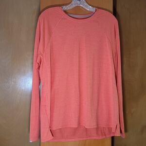 Mens REI CO-OP Technical LS Shirt 1XLarge Orange Activewear Hiking Athleisure